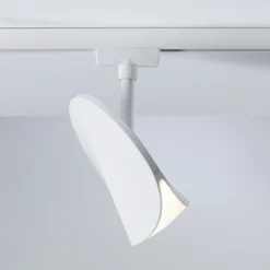 Foco LED Paulmann URail Alejandro, blanco señal, 3000 K, atenuable.