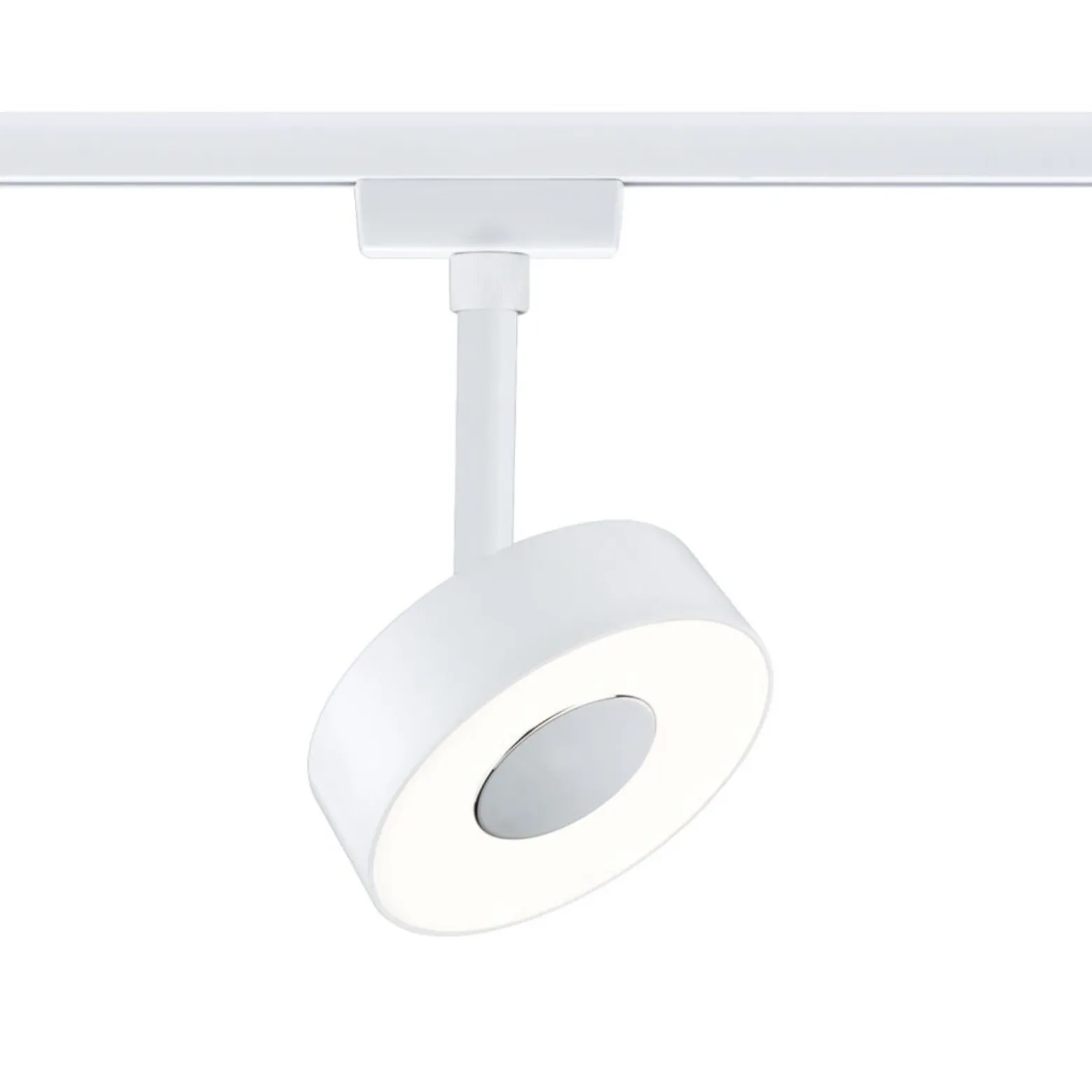 Foco LED Paulmann URail Circle, regulable en 3 pasos, 3000 K, blanco señal
