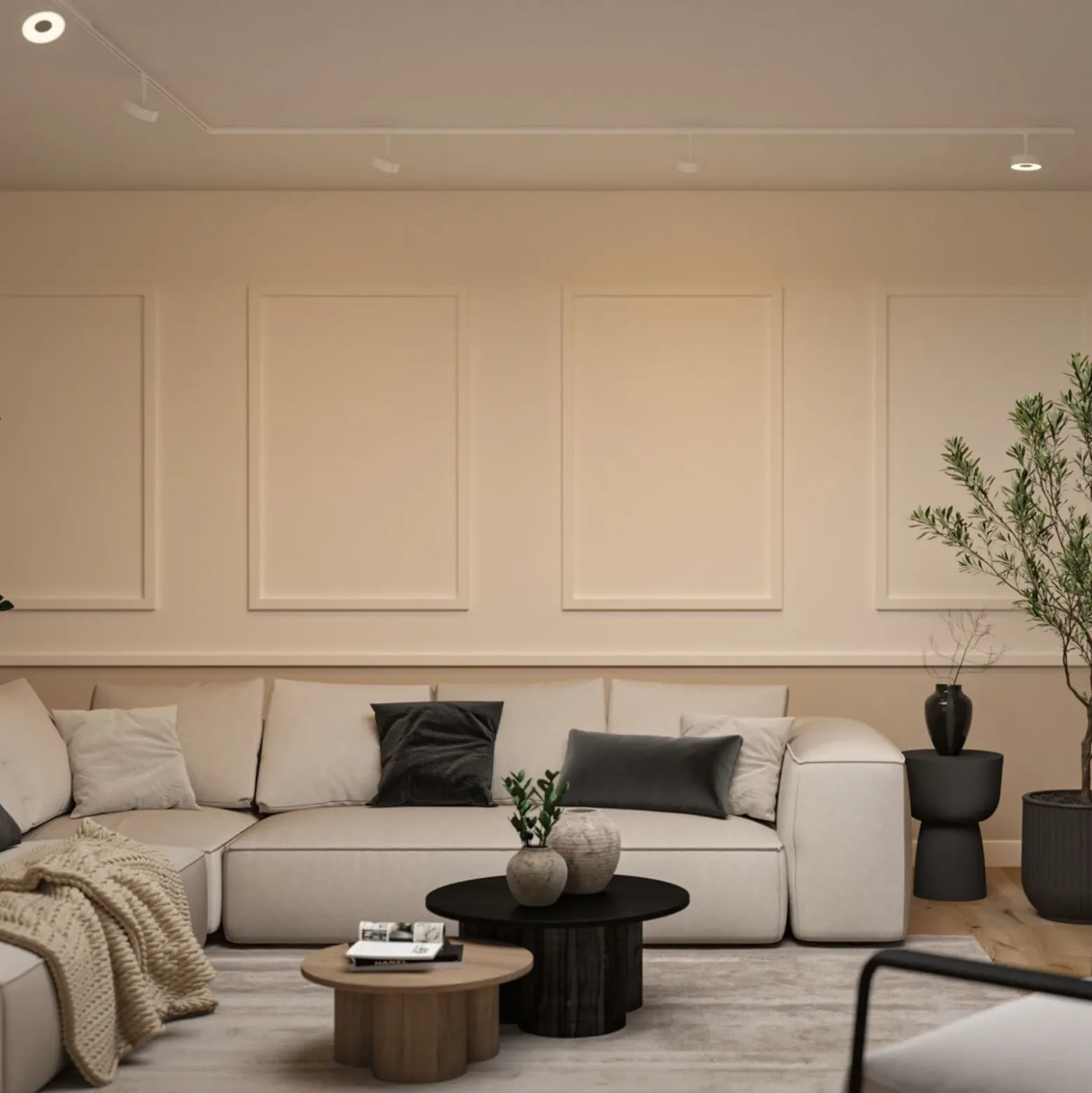 Foco LED Paulmann URail Circle, blanco mate, CCT, atenuable