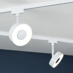 Foco LED Paulmann URail Circle atenuable 3000 K blanco señal
