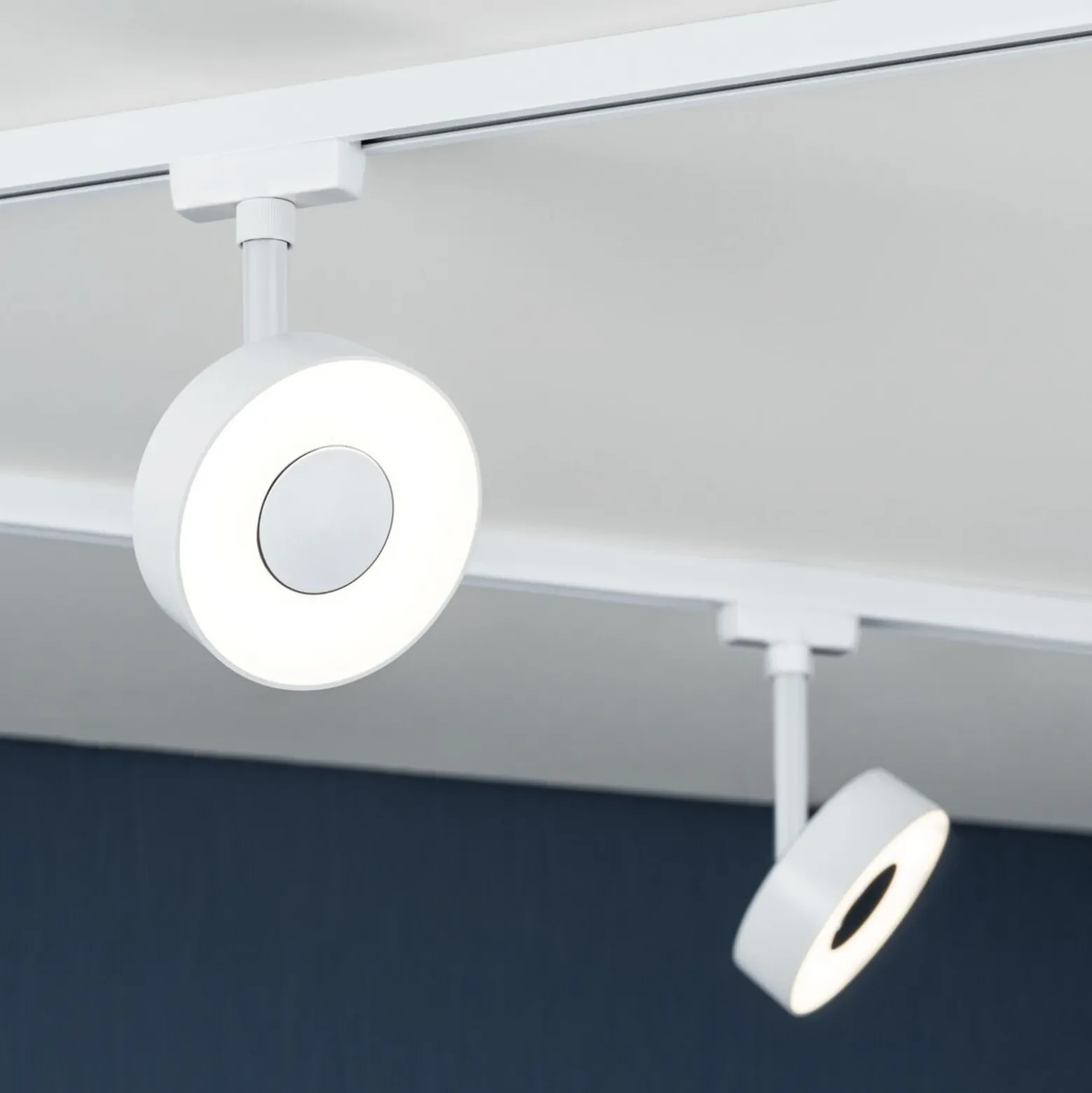 Foco LED Paulmann URail Circle atenuable 3000 K blanco señal