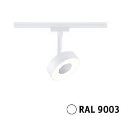Foco LED Paulmann URail Circle atenuable 3000 K blanco señal
