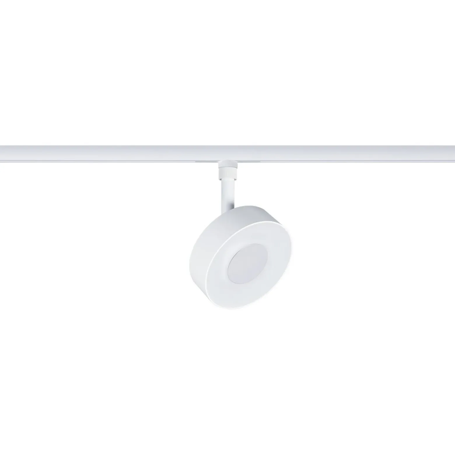 Foco LED Paulmann URail Circle, blanco mate, CCT, atenuable