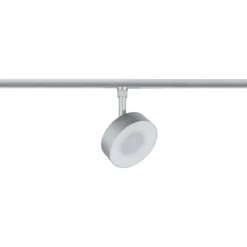 Foco LED Paulmann URail Circle, cromo mate, atenuable en 3 niveles, CCT