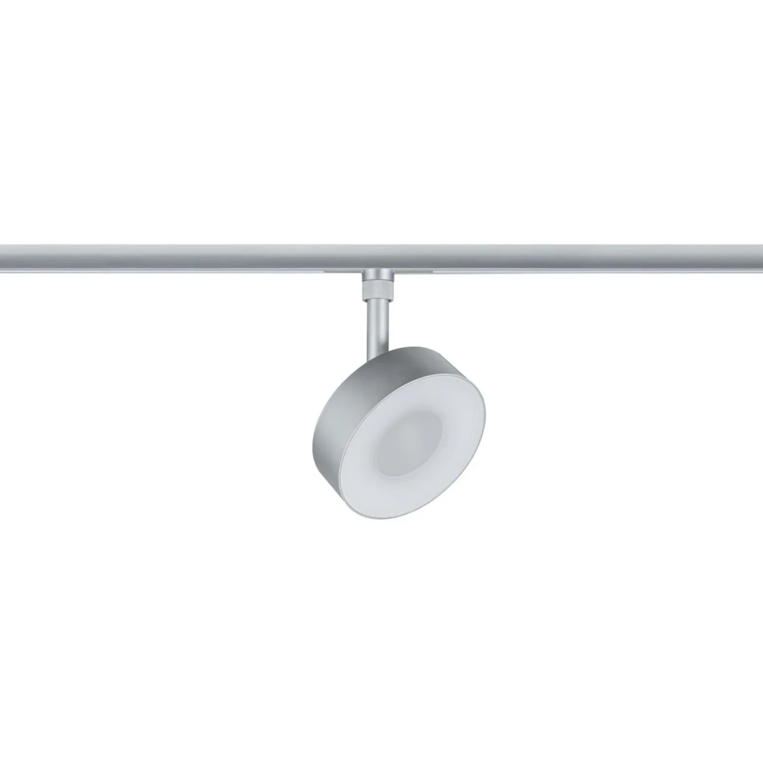 Foco LED Paulmann URail Circle, cromo mate, atenuable en 3 niveles, CCT