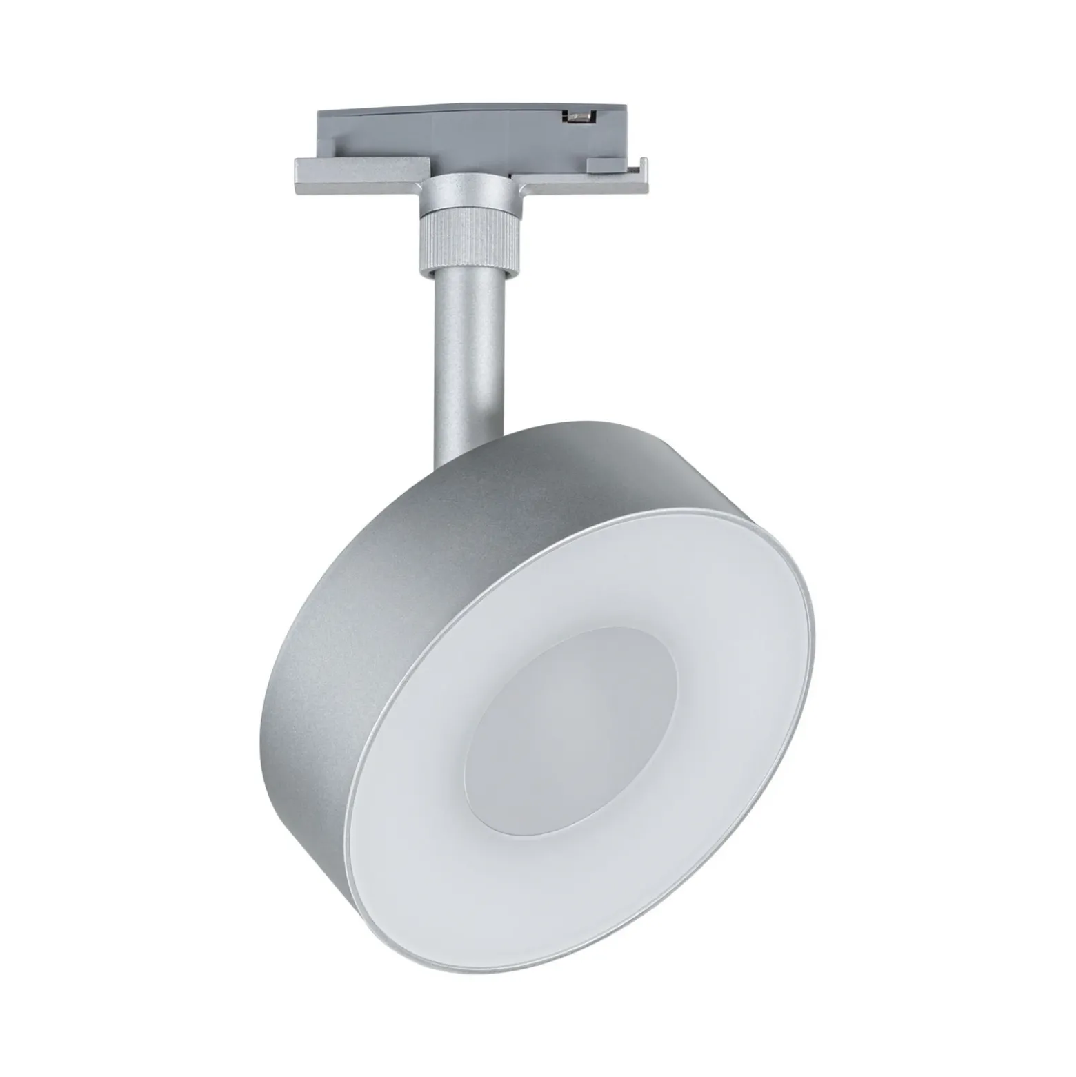 Foco LED Paulmann URail Circle, cromo mate, atenuable en 3 niveles, CCT