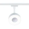 Foco LED Paulmann URail Circle, 3stepdim, 4000 K, blanco señal
