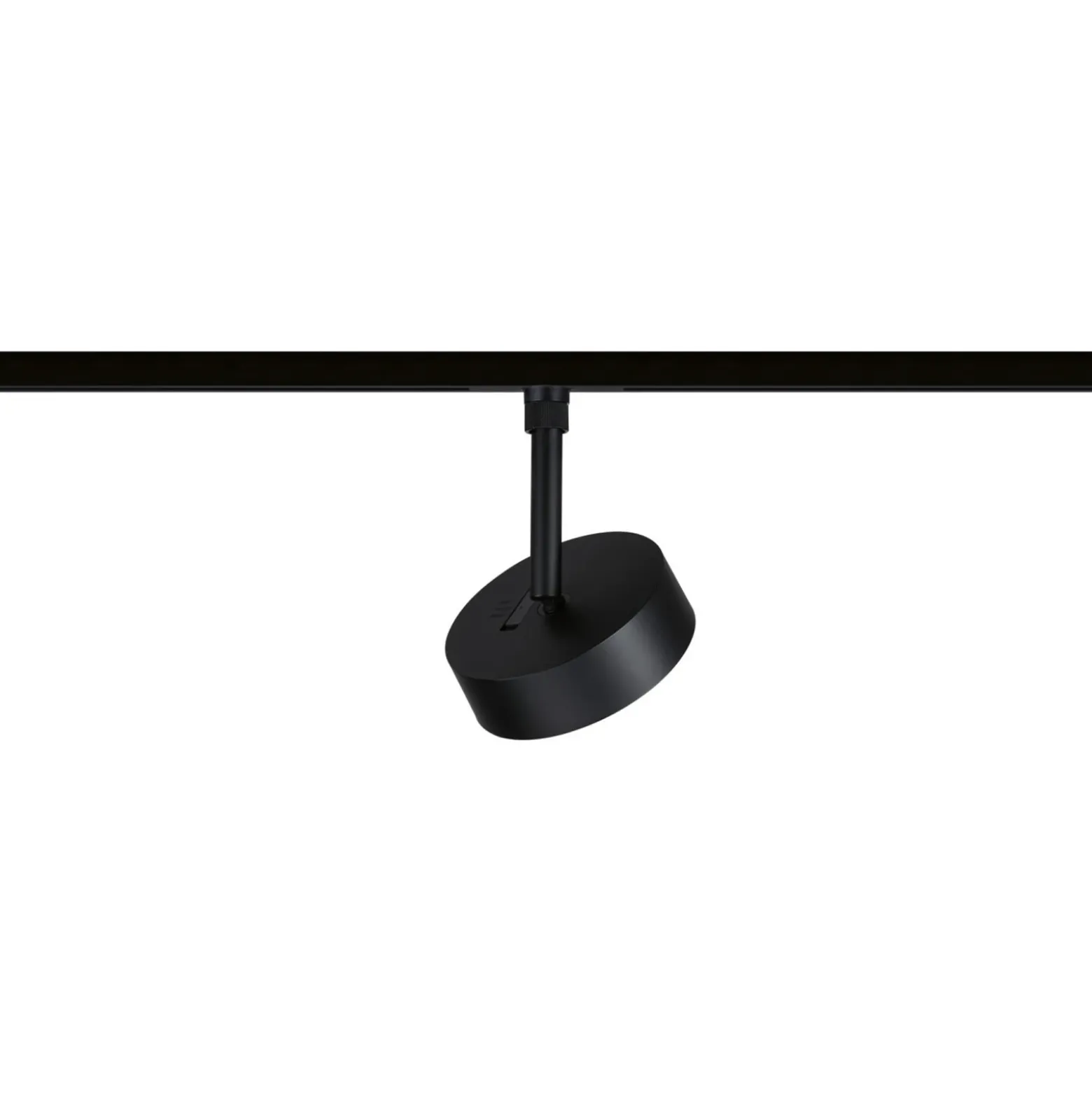 Foco LED Paulmann URail Circle, negro, atenuable en 3 niveles, CCT