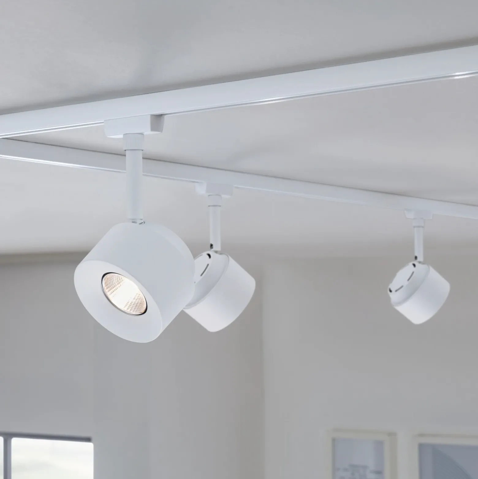 Foco LED Paulmann URail Pane, blanco señal, 4000 K, atenuable