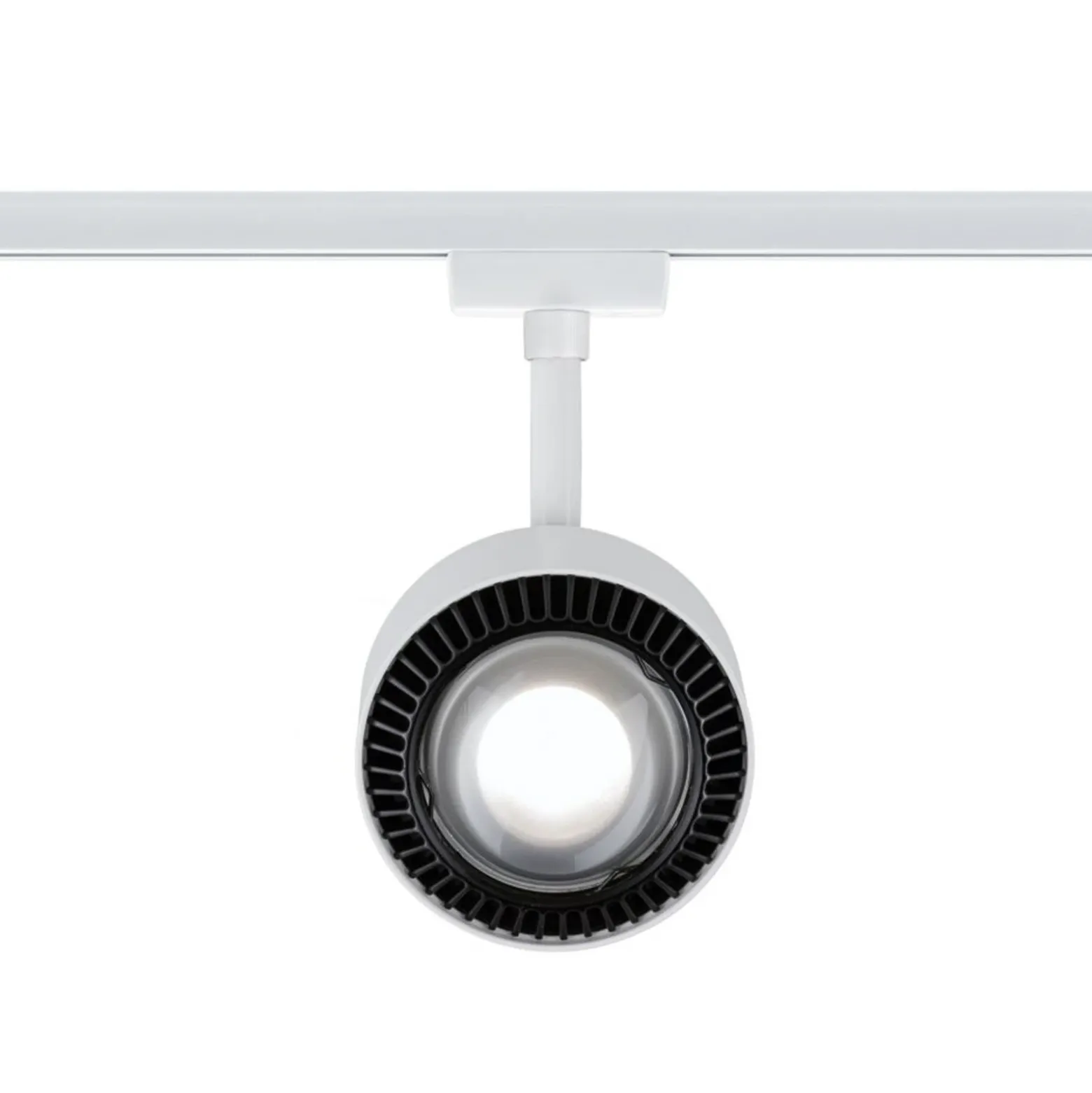Foco LED Paulman URail Aldan, blanco señal, White Switch