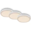Foco LED Plat, blanco, 3 ud, 3.000K