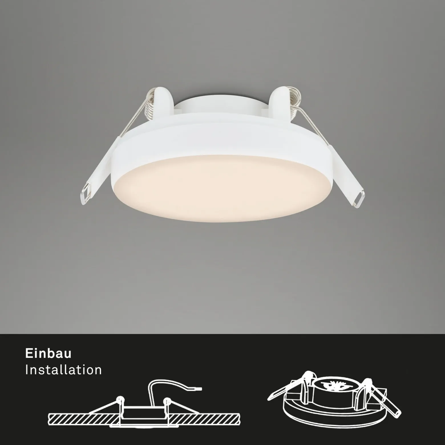 Foco LED Plat, blanco, 3 ud, 3.000K