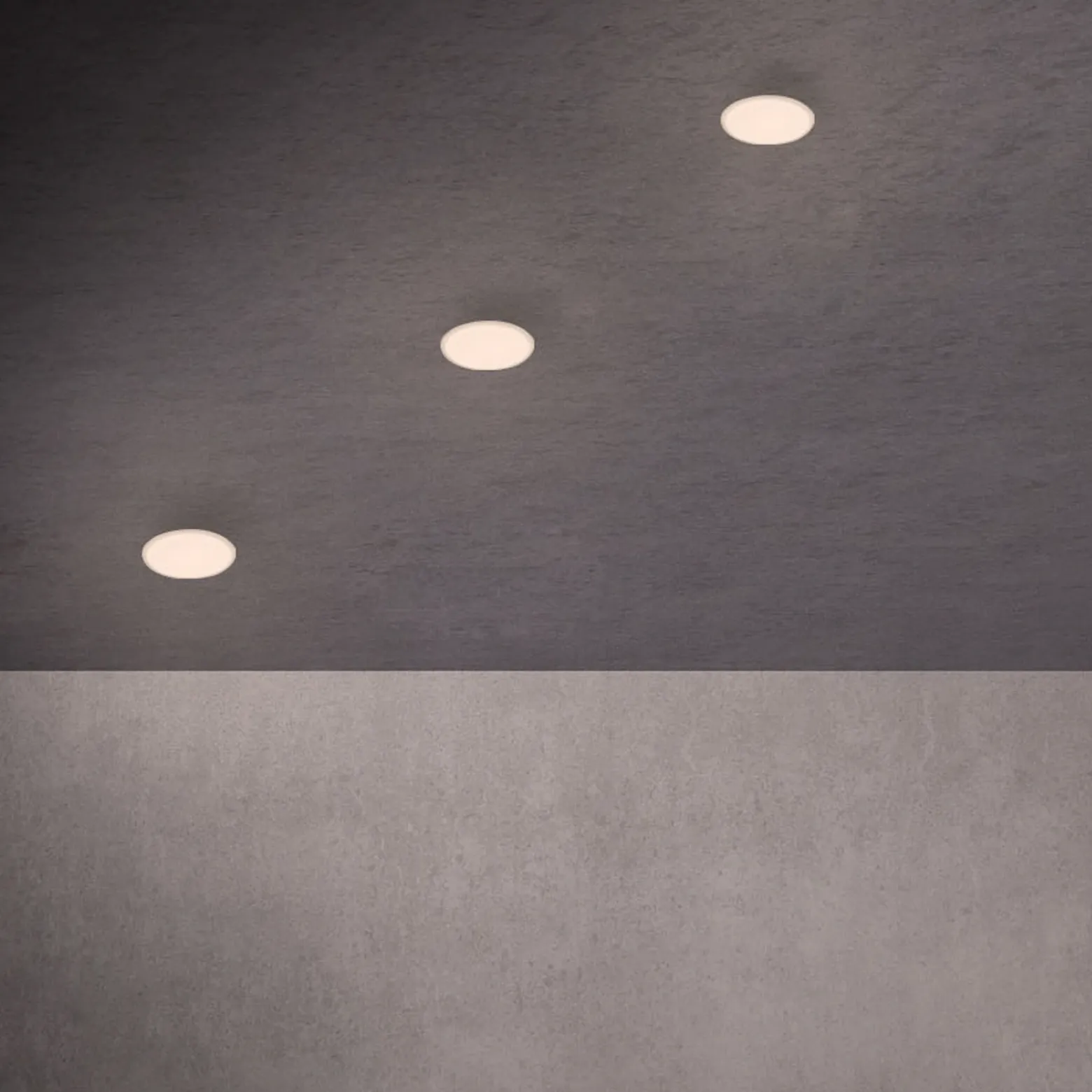 Foco LED Plat, blanco, 3 ud, 3.000K