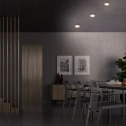 Foco LED Plat, blanco, 3 ud, 3.000K