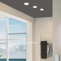 Foco LED Saliceto redondo giratorio 4.000K blanco