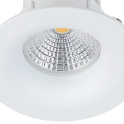 Foco LED Saliceto redondo rígido 2.700K blanco