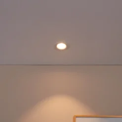 Foco LED Saliceto redondo rígido 2.700K blanco