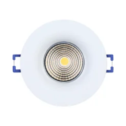 Foco LED Saliceto redondo rígido 2.700K blanco