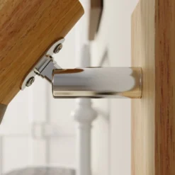 Foco Lindby Filiz, 12 cm de altura, madera, hormigón, E14