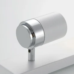 Foco Lindby Kardo, 4 luces, blanco, metal, IP44