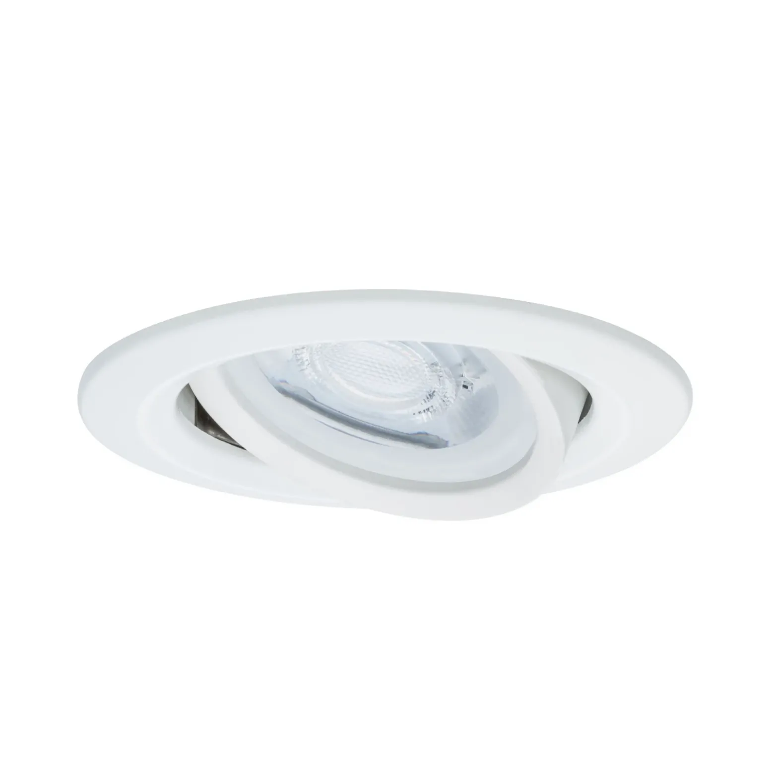 Foco Paulmann Spot Nova redondo, orientable y atenuable, blanco mate, casquillo