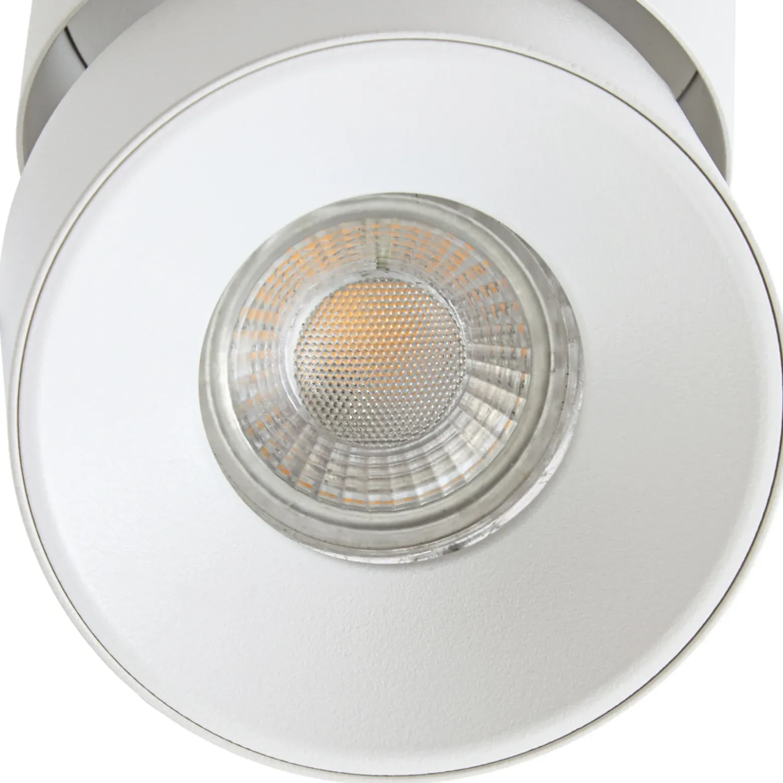 Foco PRIOS, Rotari basic, 1 luz, blanco, Ø 9 cm, GU10