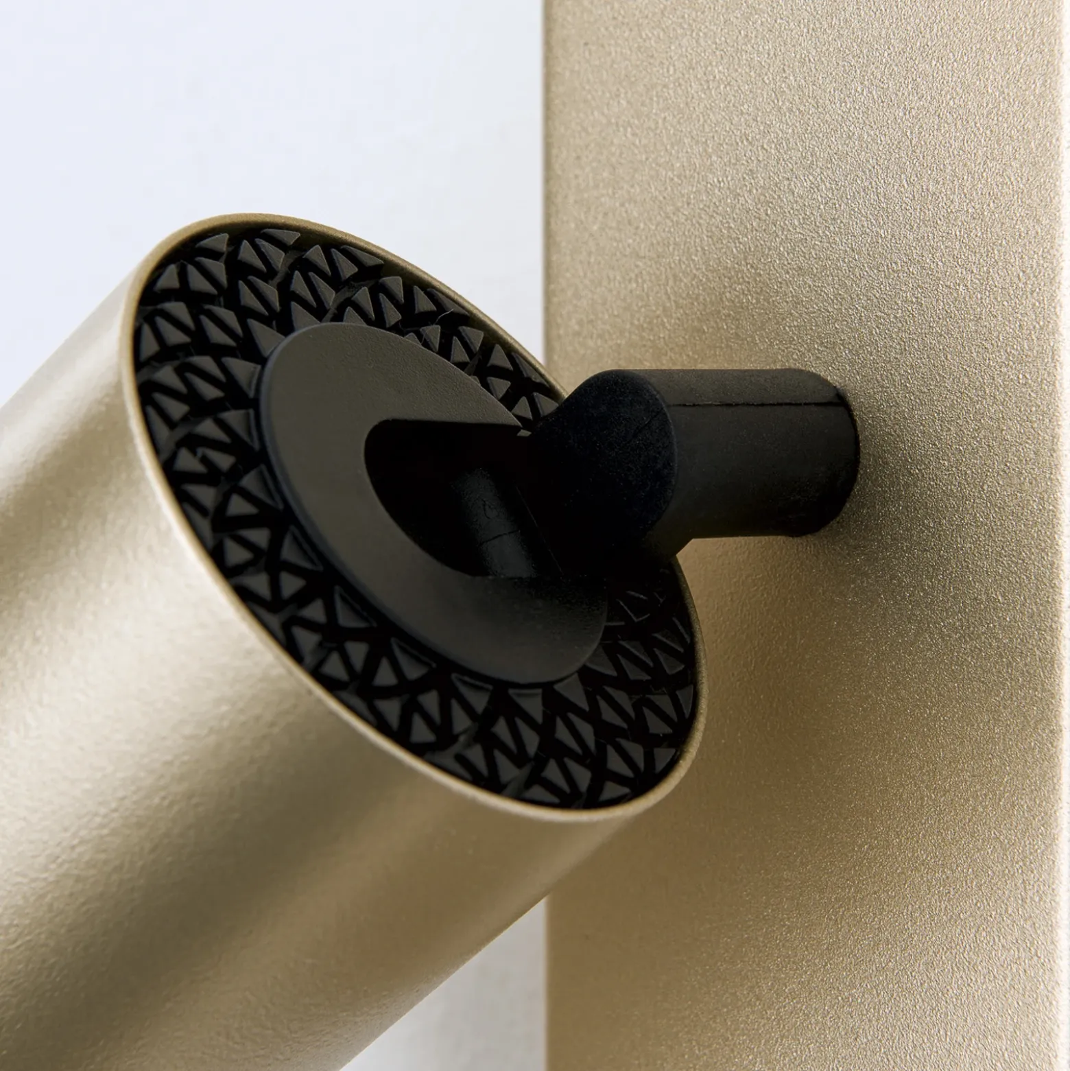 Foco Sean, 3 luces, dorado, metal, orientable