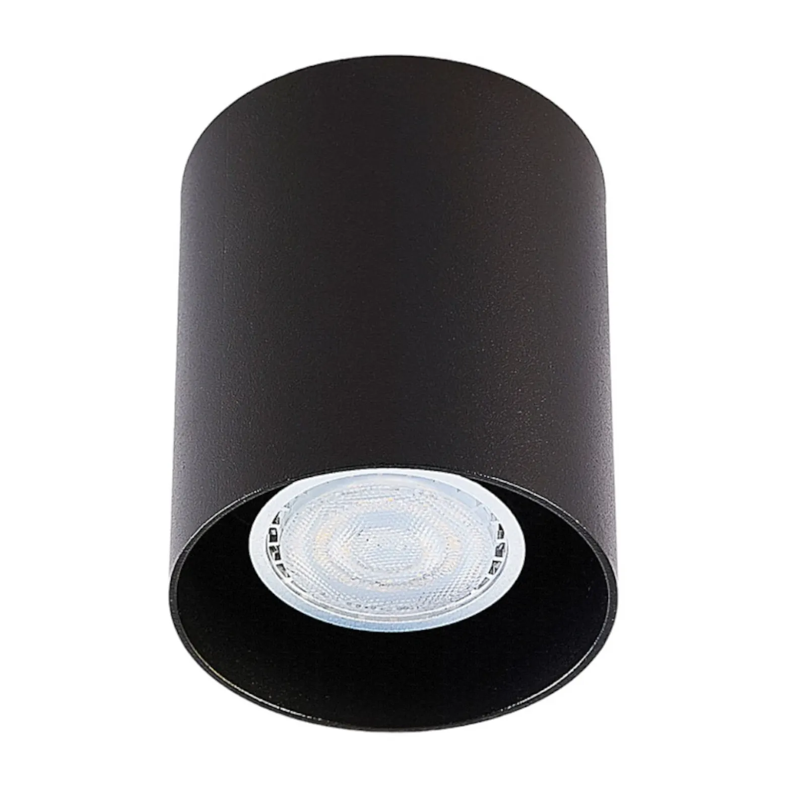 Foco superpuesto Carson, color negro