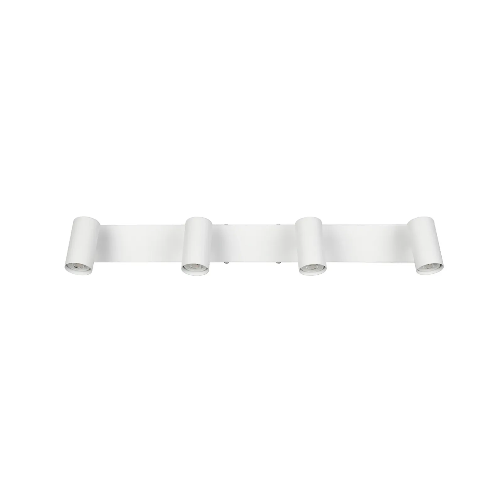 Foco Taryn, blanco mate, longitud 62 cm, 4 luces, mini GU10