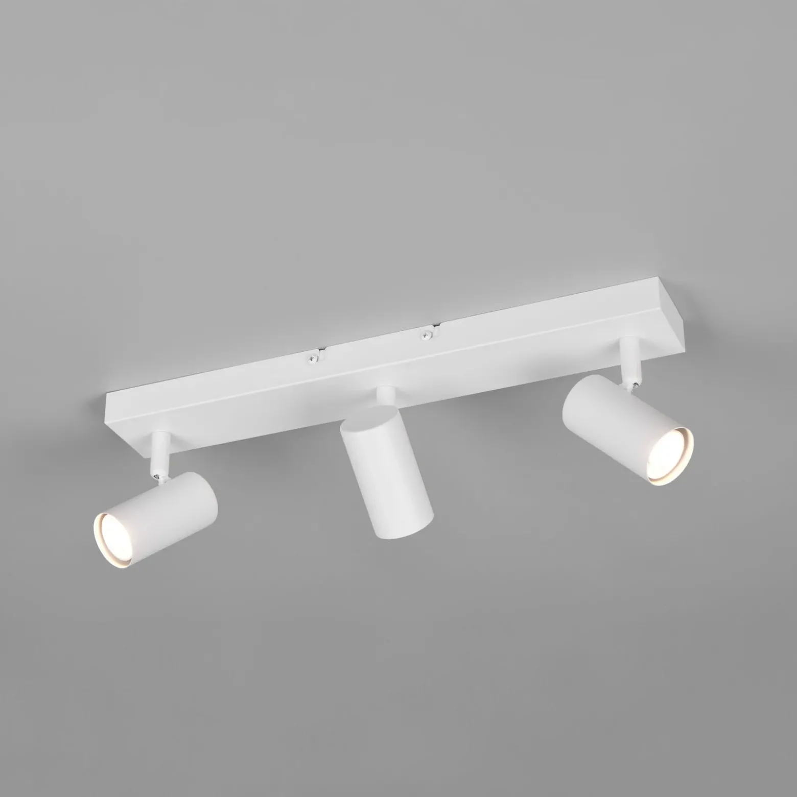 Foco Taryn, blanco mate, longitud 45 cm, 3 luces, mini GU10