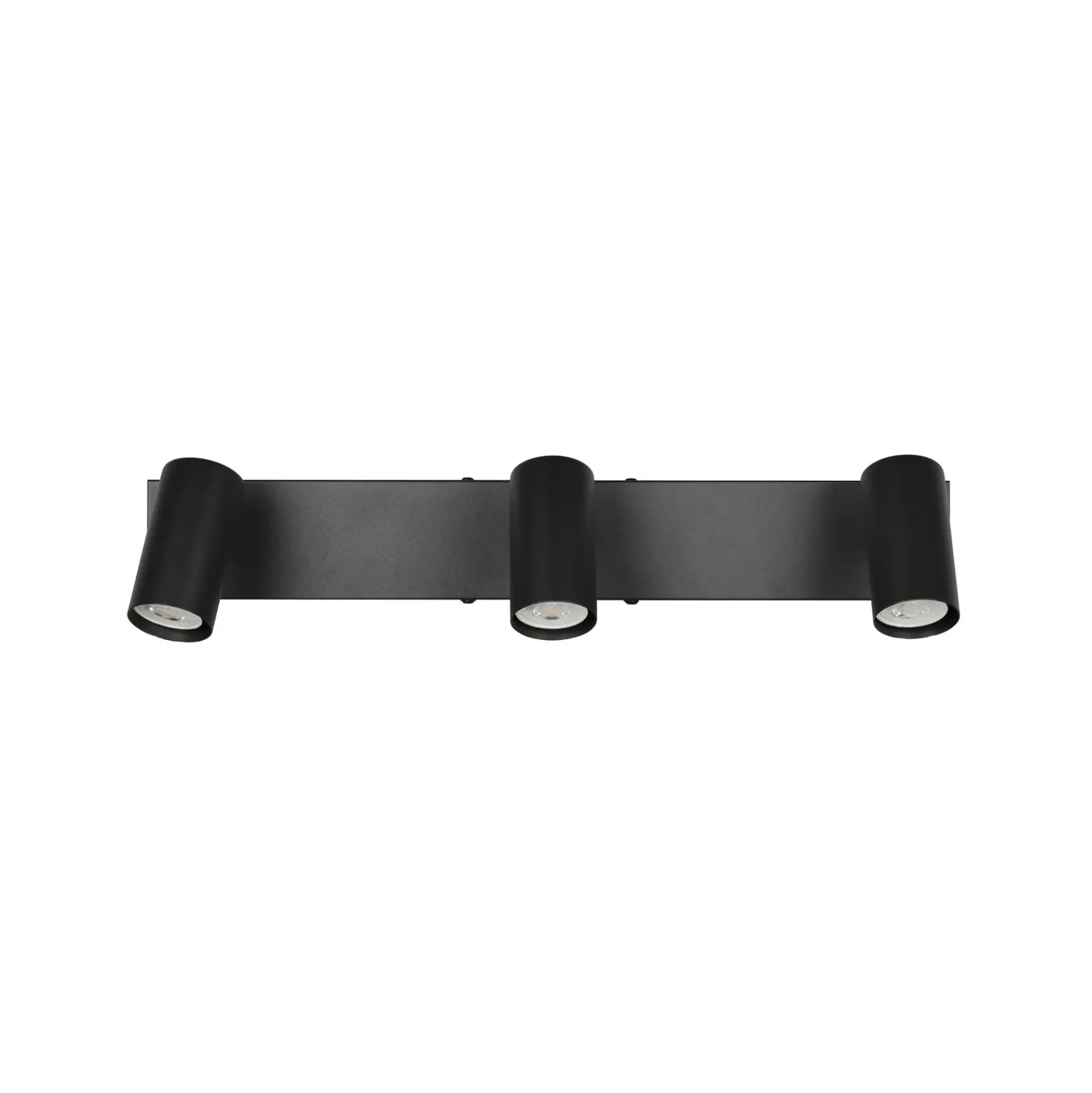 Foco Taryn, negro mate, longitud 45 cm, 3 luces, GU10