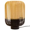 Forestier Bamboo Light M lámpara de mesa 39 cm negro
