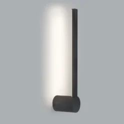 Forlight Aplique LED para baño Passeggio Nova, 40 cm, negro