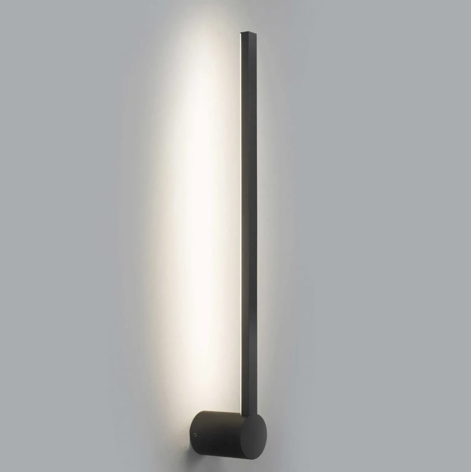 Forlight Aplique LED para baño Passeggio Nova, 60 cm, negro