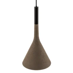 Foscarini Aplomb lámpara colgante de hormigón, gris