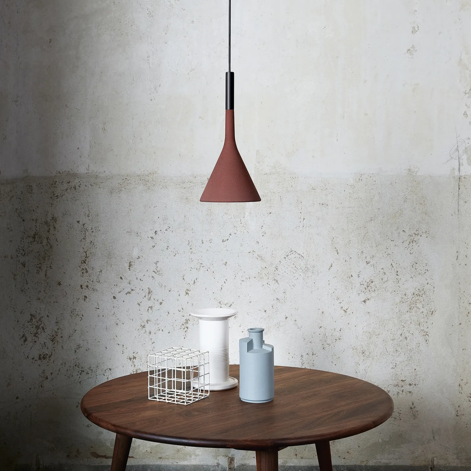 Foscarini Aplomb lámpara colgante GU10, rojo