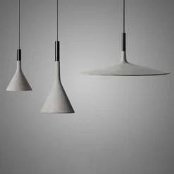 Foscarini Aplomb Mini lámpara colgante de hormigón