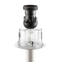 Foscarini Gem terra lámpara de pie, blanco