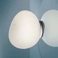 Foscarini Gregg piccola lámpara de espejo blanca
