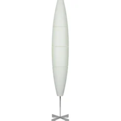 Foscarini Havana lámpara pie, cromo/blanco