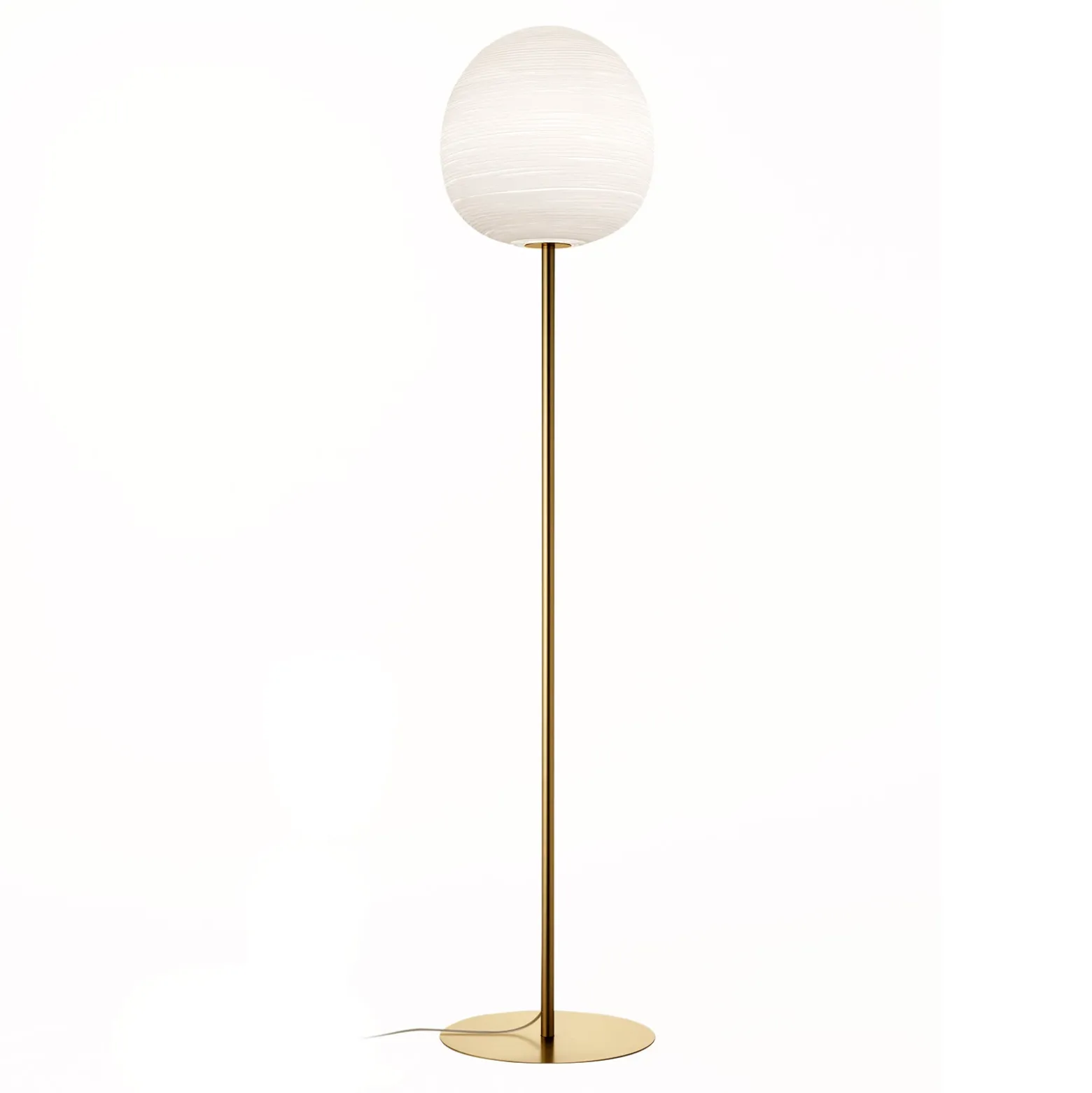 Foscarini Rituals XL lámpara de pie atenuable, oro
