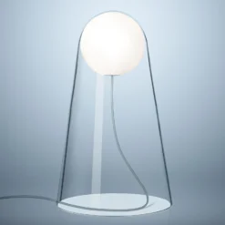Foscarini Satellight lámpara de mesa de vidrio LED