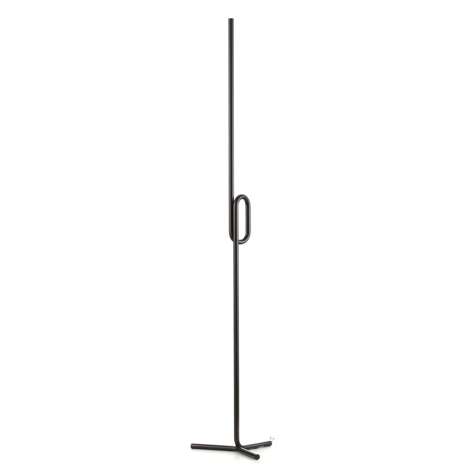 Foscarini Tobia terra lámpara de pie LED, negro