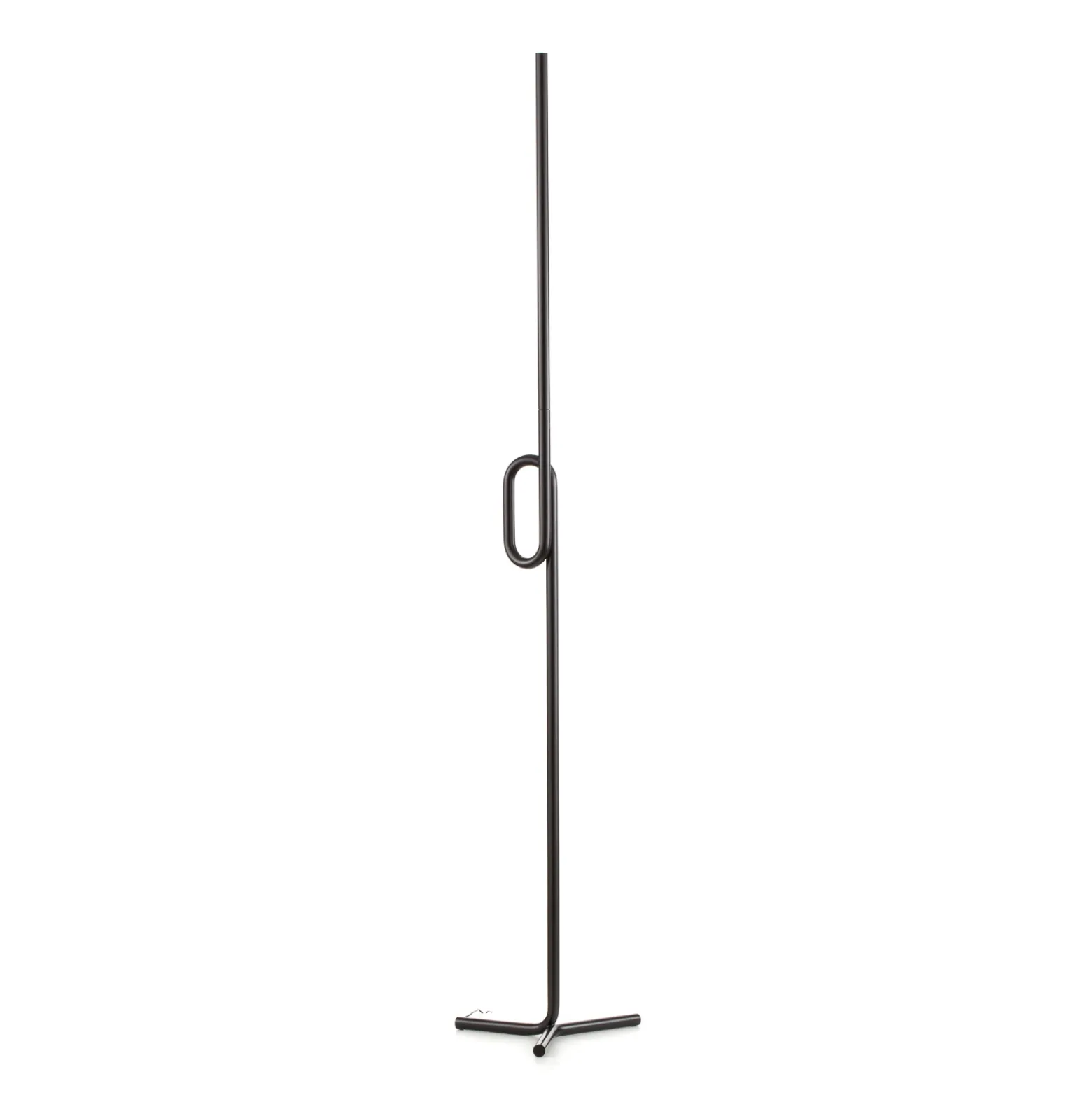 Foscarini Tobia terra lámpara de pie LED, negro