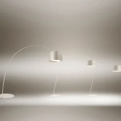 Foscarini Twiggy Elle lámpara de pie LED greige