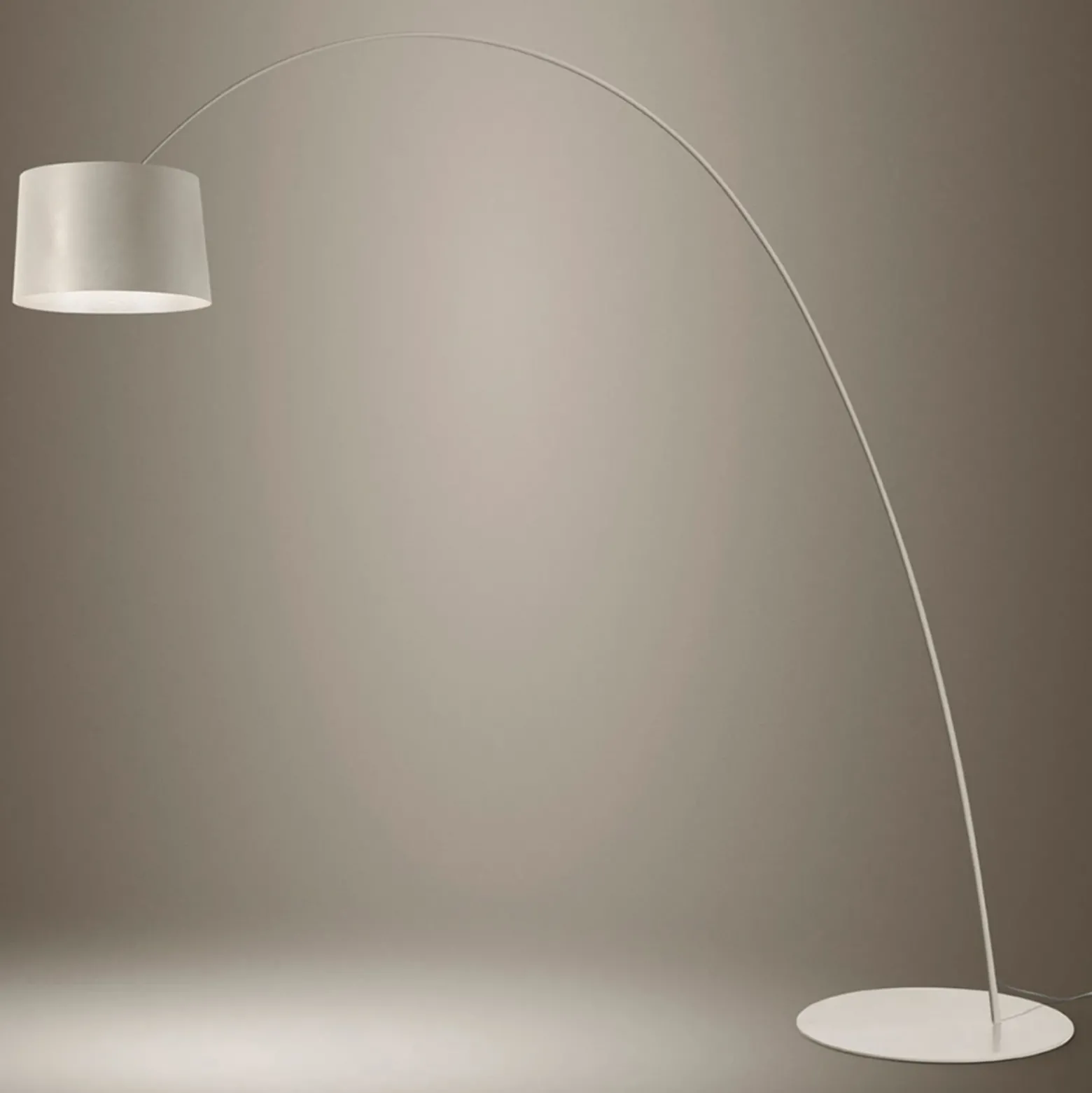 Foscarini Twiggy Elle lámpara de pie LED greige