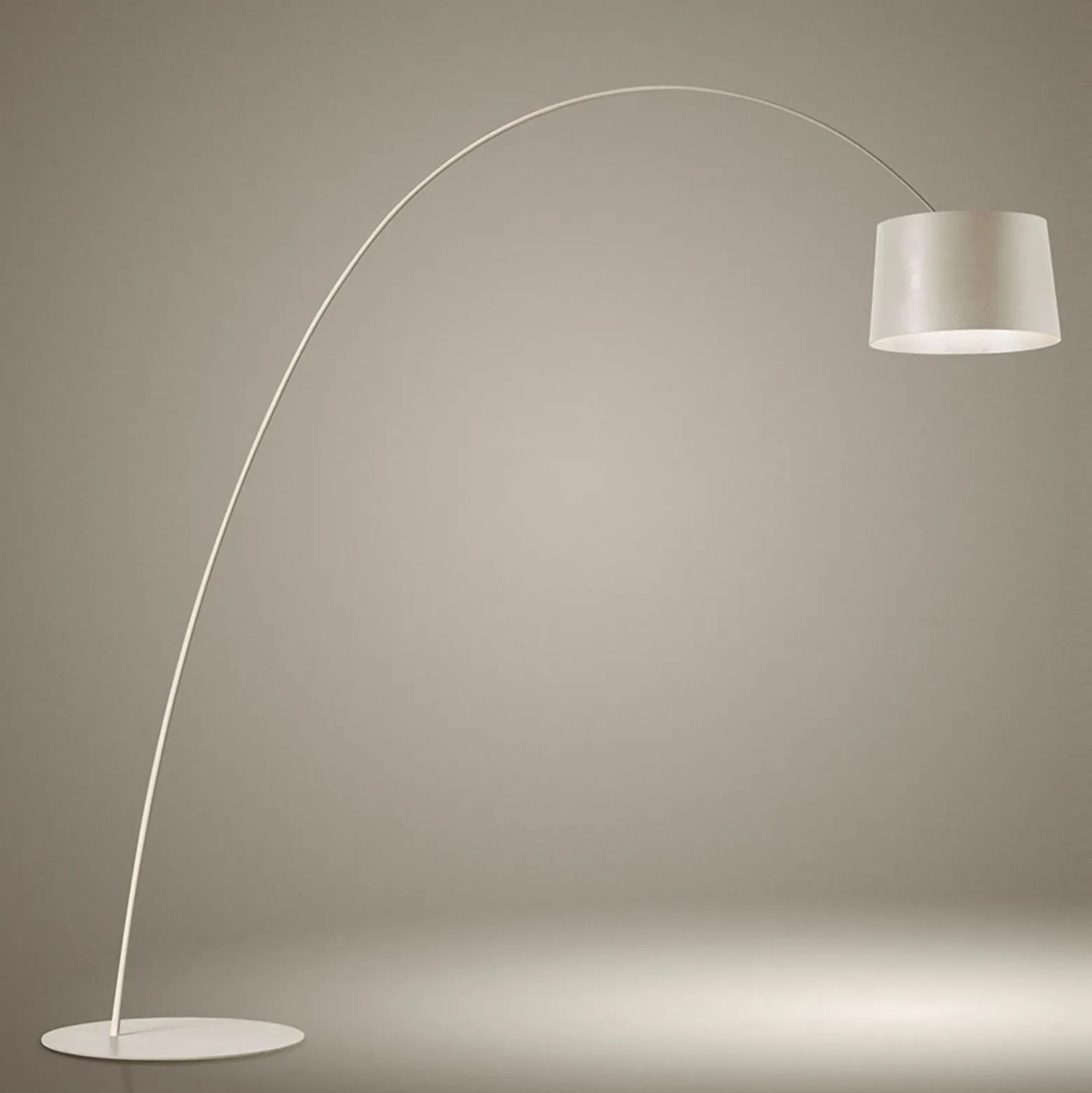 Foscarini Twiggy Elle lámpara de pie LED greige