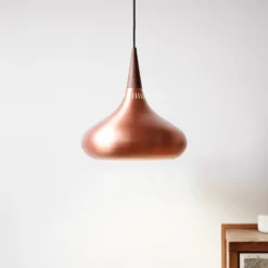 FRITZ HANSEN Orient P1 Lámpara colgante cobre/rosa Ø 22,5