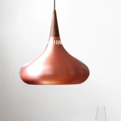 FRITZ HANSEN Orient P2 Lámpara colgante cobre/rosa Ø 34 cm