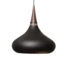FRITZ HANSEN Orient P3 Lámpara colgante negro/rosa Ø 50 cm